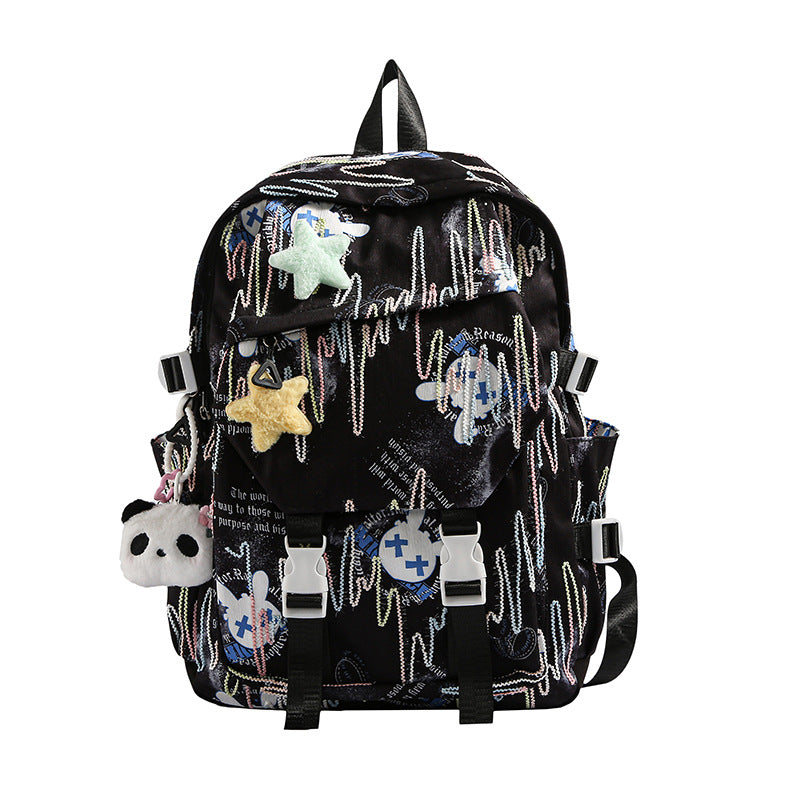 High Female Niche Design Junior Decoration Middle School Students' Schoolbags