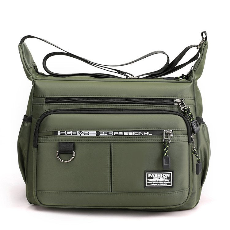 Men's Large Capacity Waterproof Hard-wearing Leisure Men's Messenger Bags