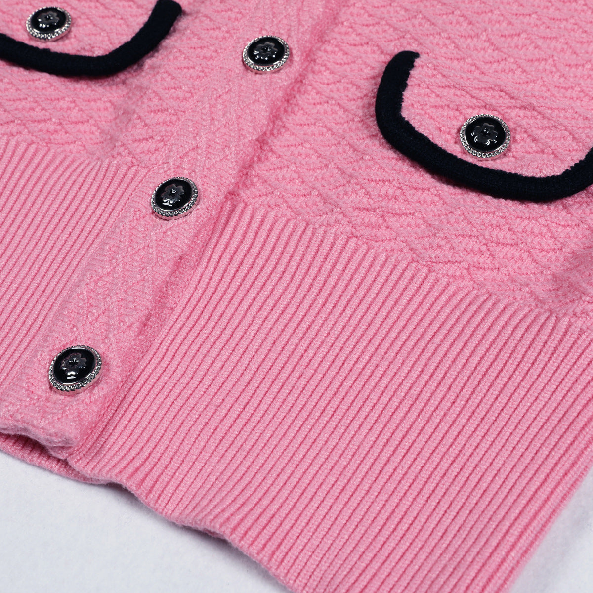 Popular Fashion Knitted Woolen Tup Straight Suits