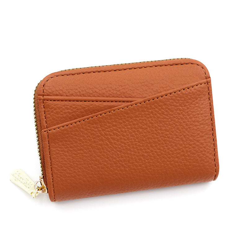 Shell Shape Hand Holding Large Capacity Card Holder