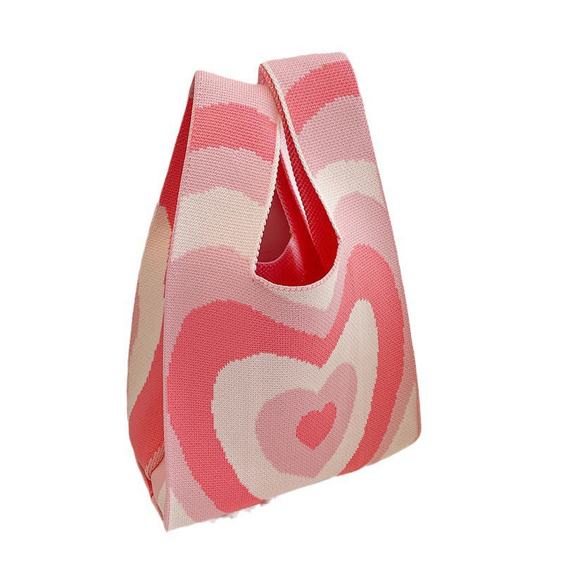Woven Wool Version Hundred Female Needle Hand Carrying Handbags
