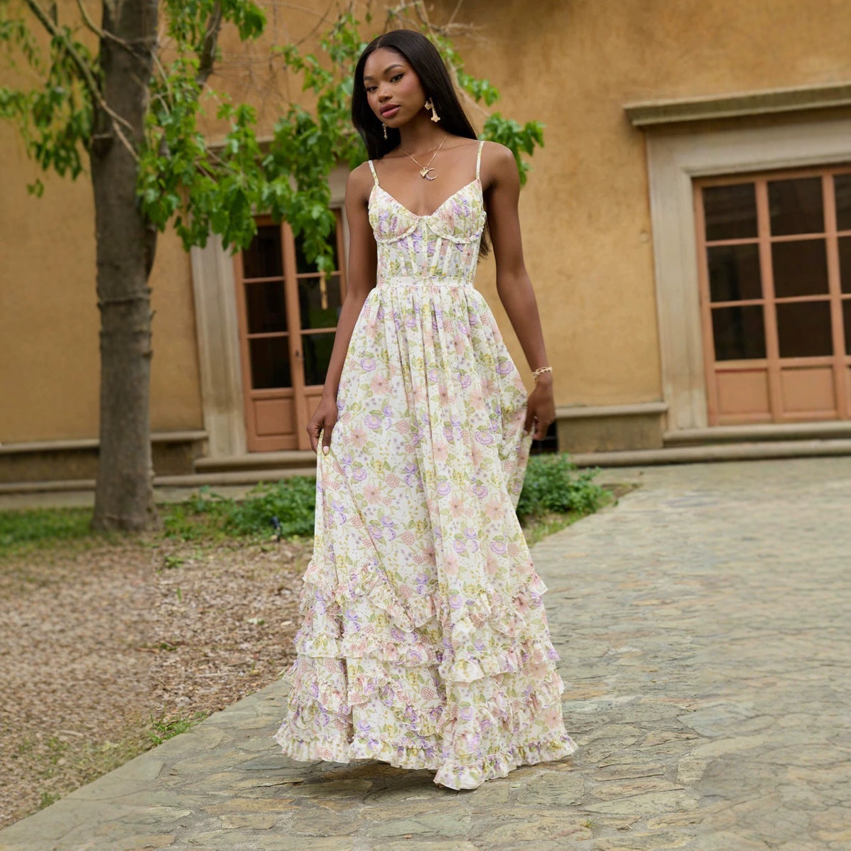 Women's Unique Strap Dress Super Nice Temperament Dresses