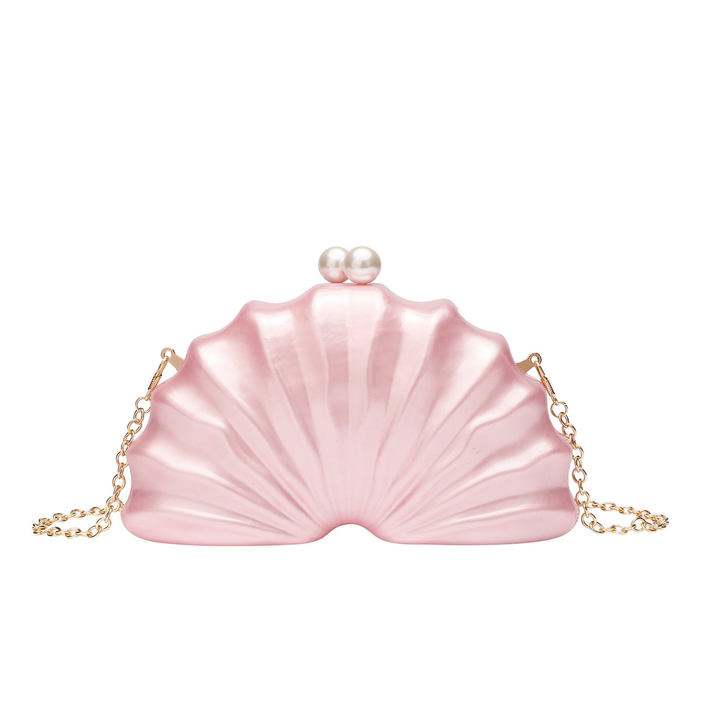 Women's Candy Color Shell Fashion Clutch Party Evening Bags