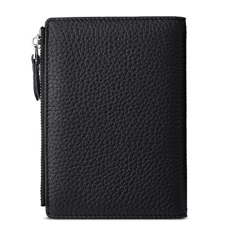 Passport First Layer Cowhide Document Abroad Bags
