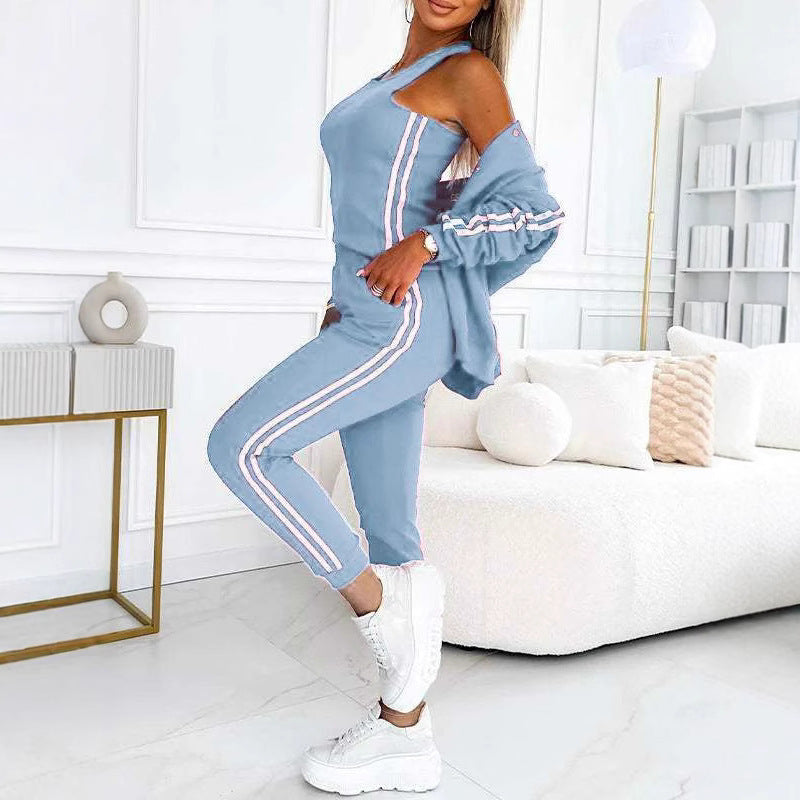 New Slim Fit Fashion Casual Three-piece Suits