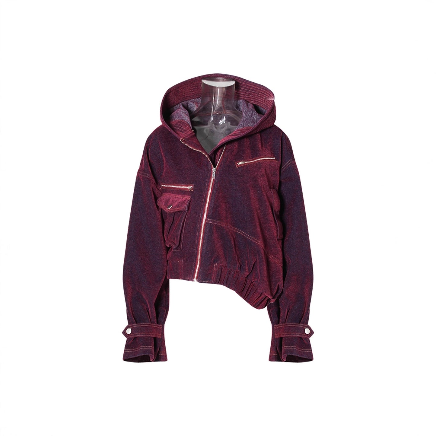 Women's Asymmetric Denim For Spring Autumn Super Nice Design Jackets