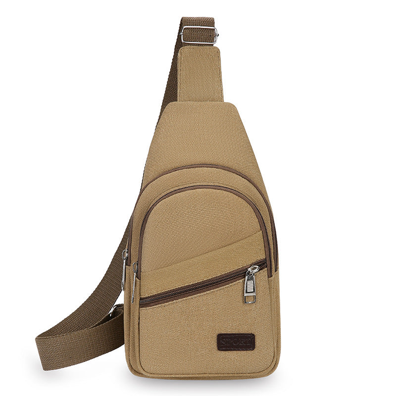 Men's Innovative Creative Fashion Canvas Trendy Shoulder Bags