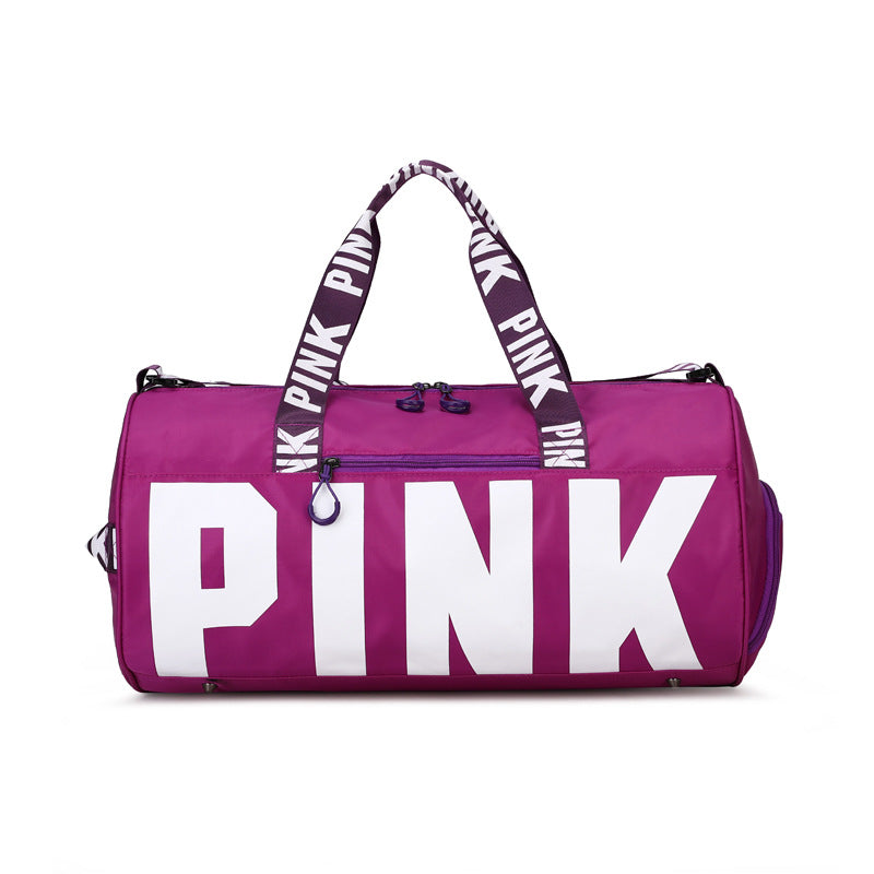 Pink Dry Wet Separation Portable Storage Travel Bags