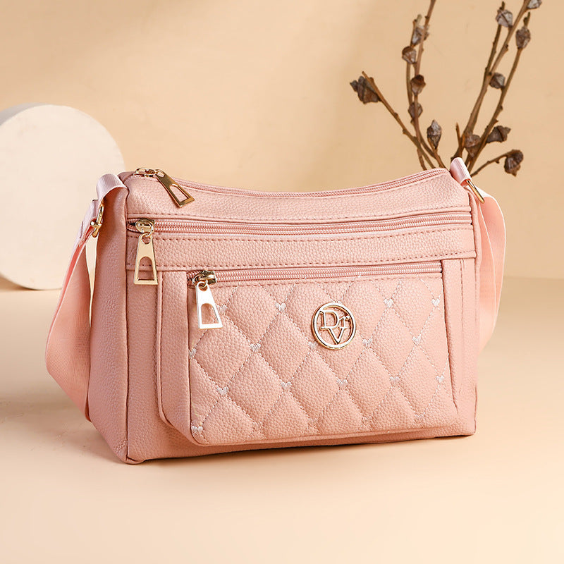 Women's Versatile Graceful Comfortable Summer Textured Crossbody Bags