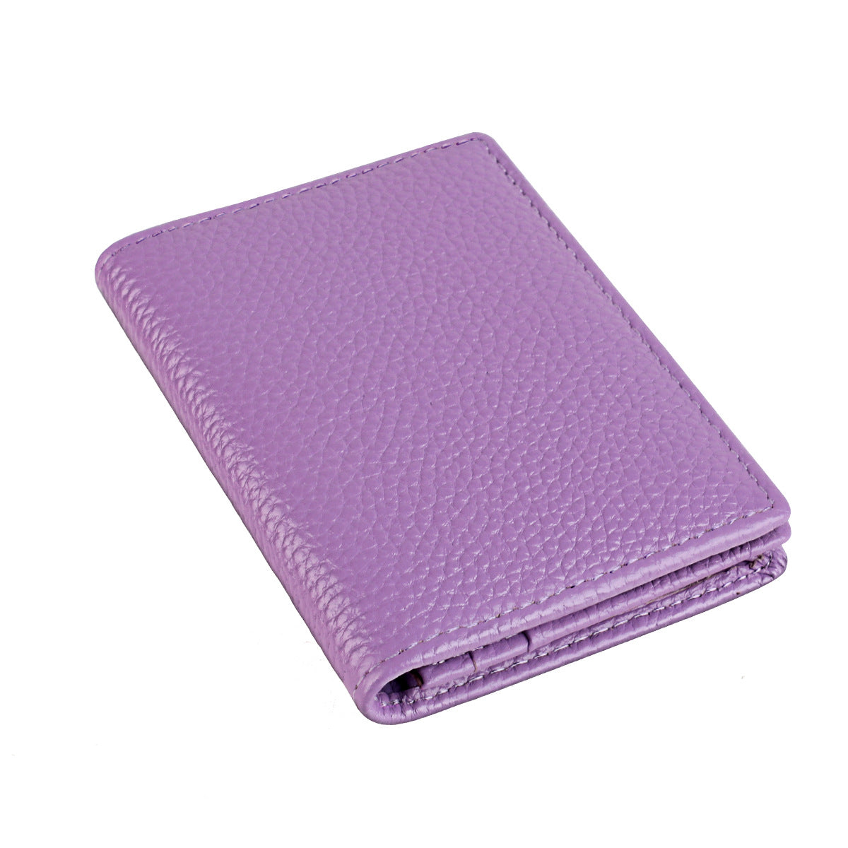 Leather First Layer Clip Bank Hand Card Holder