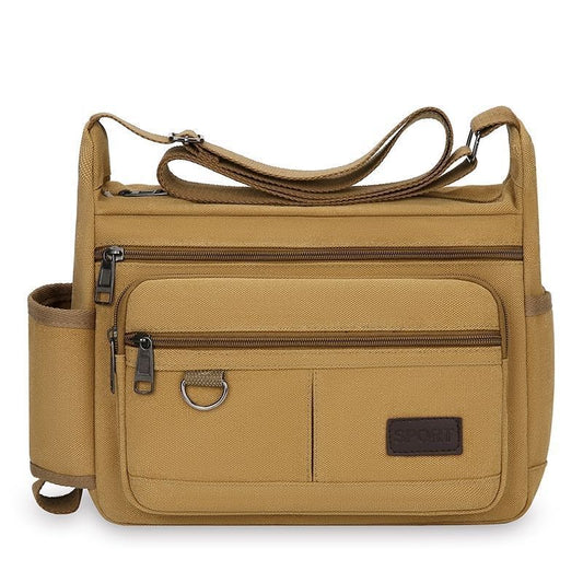 Men's Canvas Retro Large Capacity Versatile Men's Shoulder Bags
