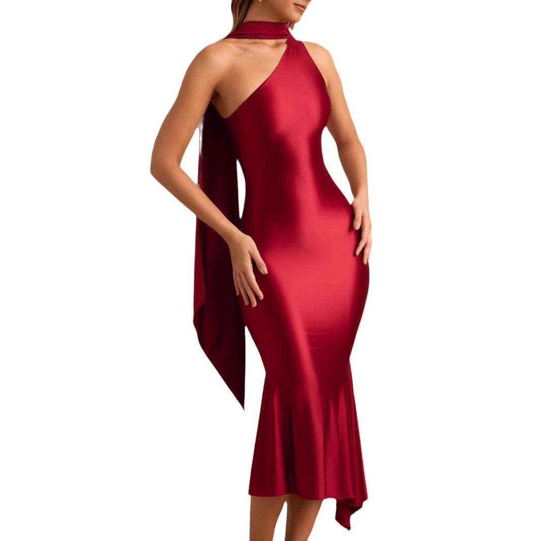 Women's Summer Long Dress Elegant Sexy Backless Dresses