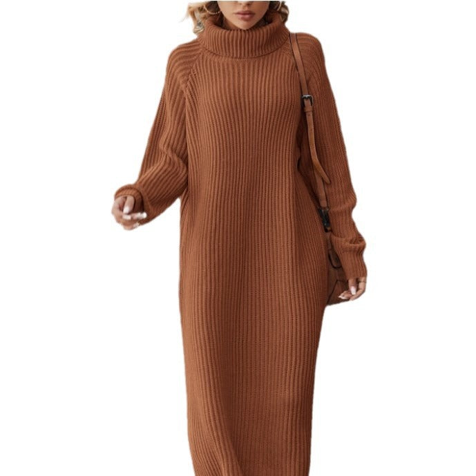 Winter Match With Woolen Loose Over Knee Skirts