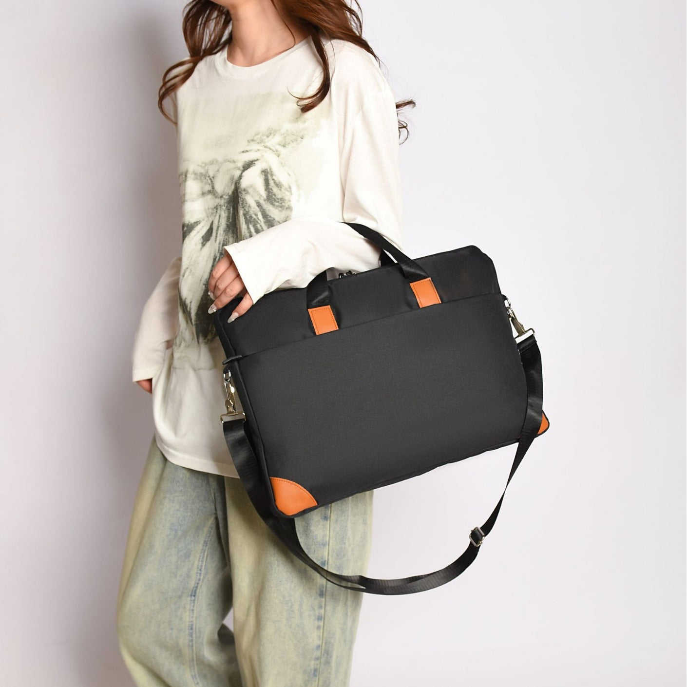 Portable High-grade Inch Large Capacity Fashion Laptop Bags