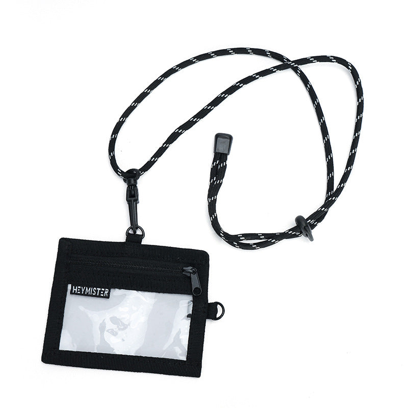 Work Permit Badge Multiple Slots Personality Bus Campus Name Card Holder