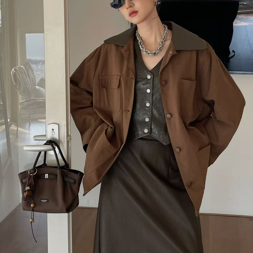 Glamorous Women's High-grade Fashionable Soft Leather Crossbody Bags