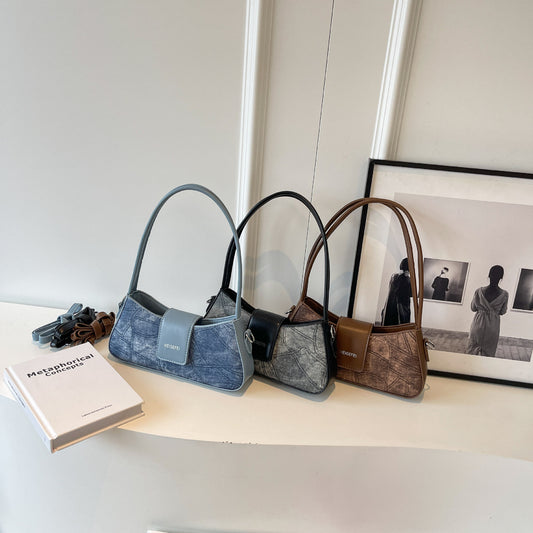 Women's Fashion Design Underarm Niche Western Style Bags