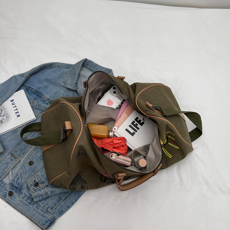 Personalized Trendy Western Style Storage Large Travel Bags