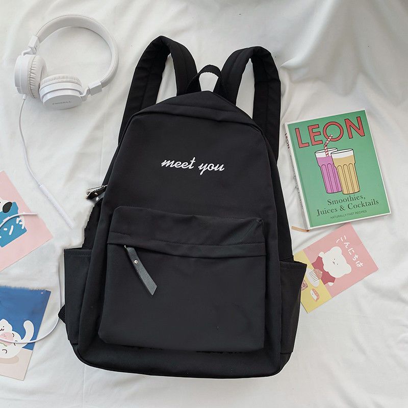 Female Korean High Junior Cute Large Middle School Students' Schoolbags