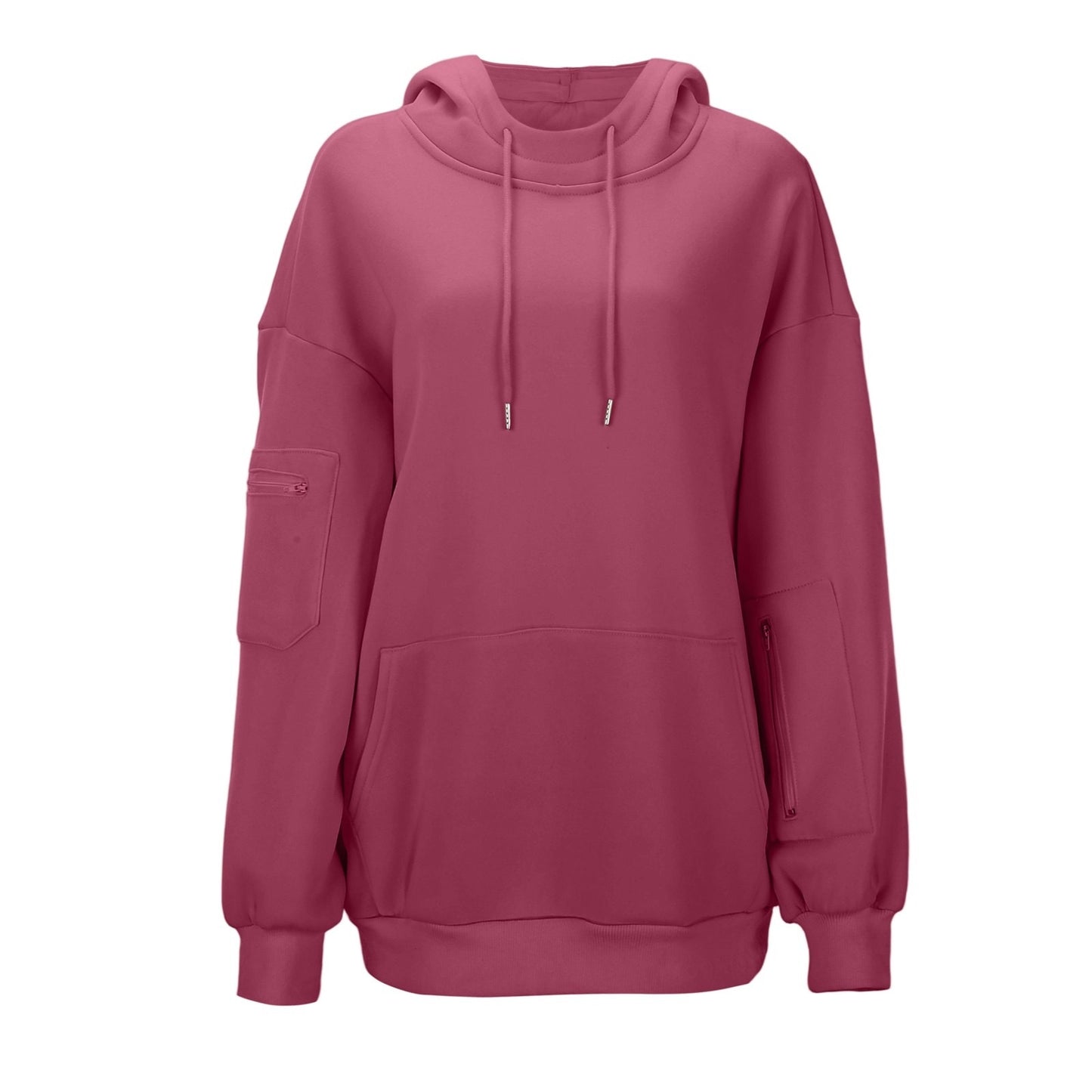 Women's Color Loose-fitting Versatile Casual Simple Personality Women's Sweater, Sweater