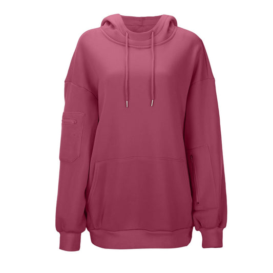 Women's Color Loose-fitting Versatile Casual Simple Personality Women's Sweater, Sweater