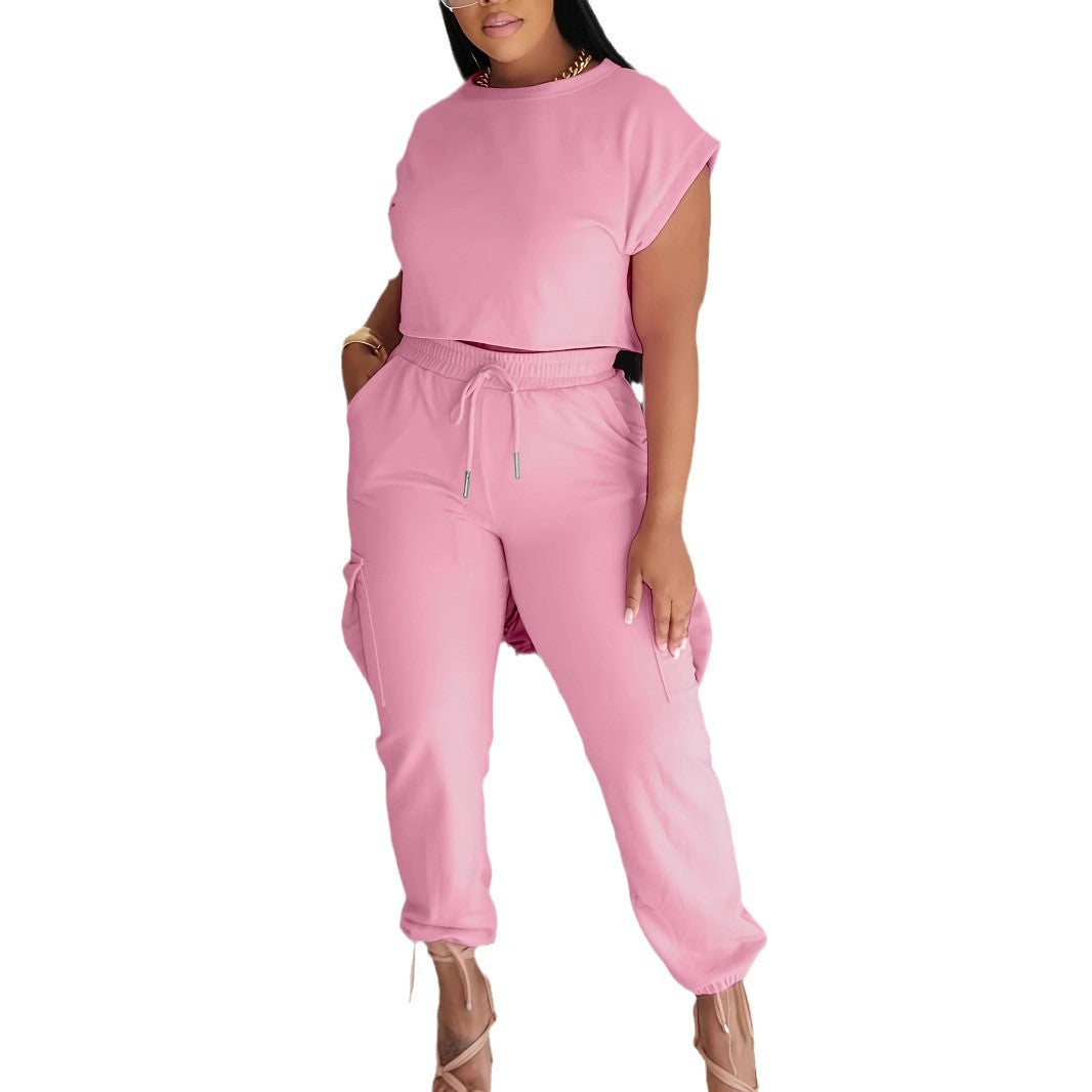 Classic New Women's Solid Color Trousers Suits