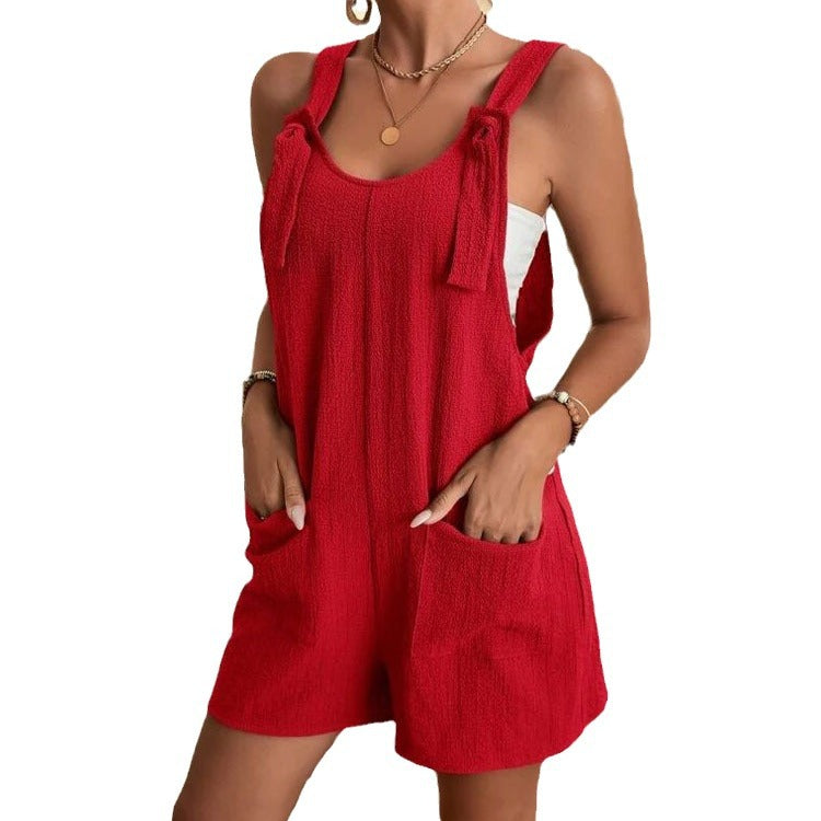 Women's Summer Casual Fashion Suspenders Suspender Women's Jumpsuit/clothing
