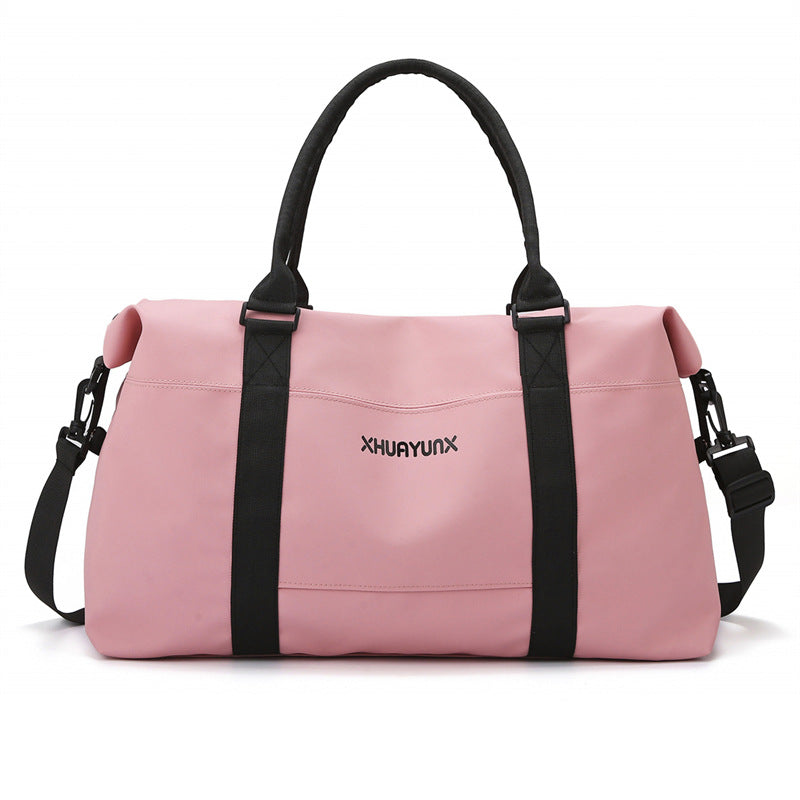 Women's Folding Short-distance Dry Wet Separation Fashion Travel Bags