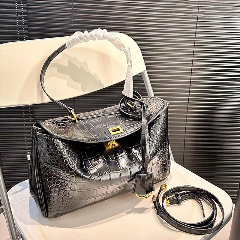 Women's Genuine Leather Neutral Single Portable Bags