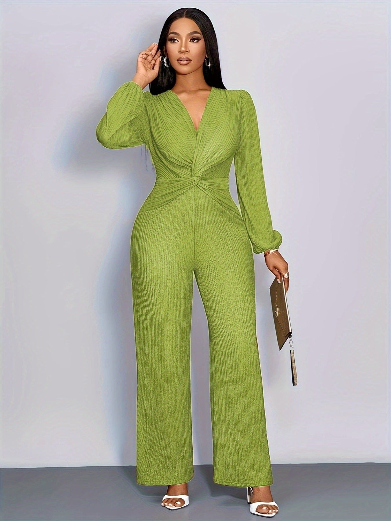 Women's Autumn Solid Color Fashion Leisure Women's Jumpsuit/clothing