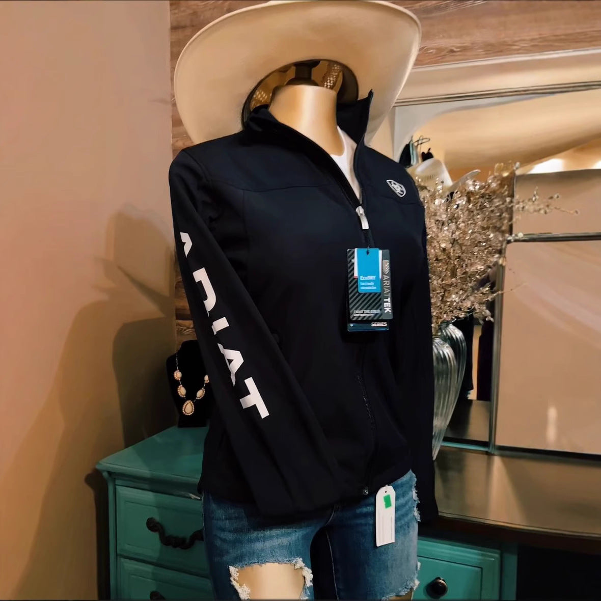 Women's Trends Slim Denim Stand-up Collar High-grade Jackets