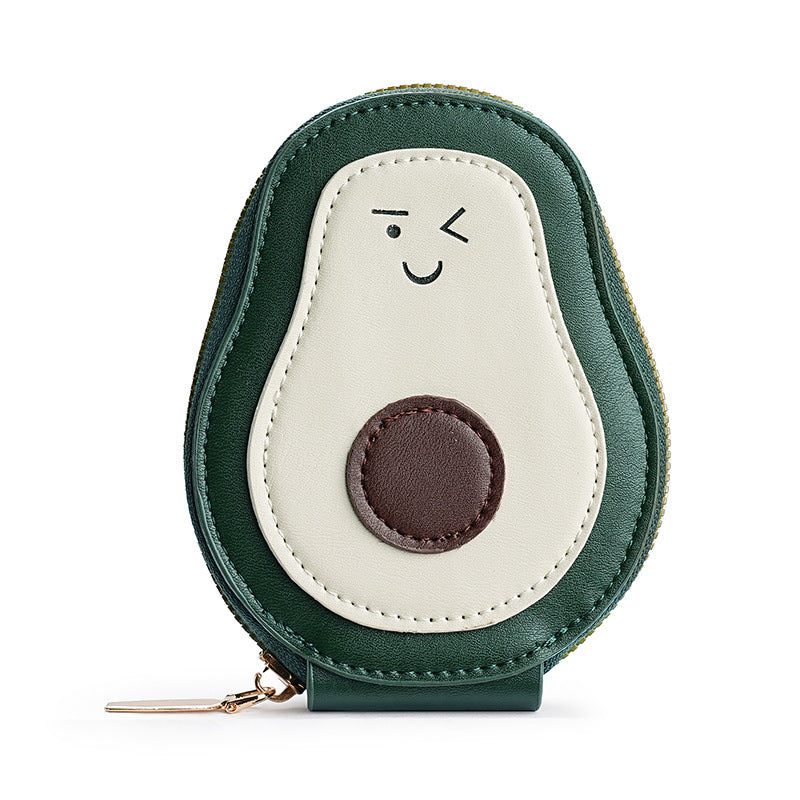 Cute Avocado Hot Exquisite Fashion Storage Card Holder