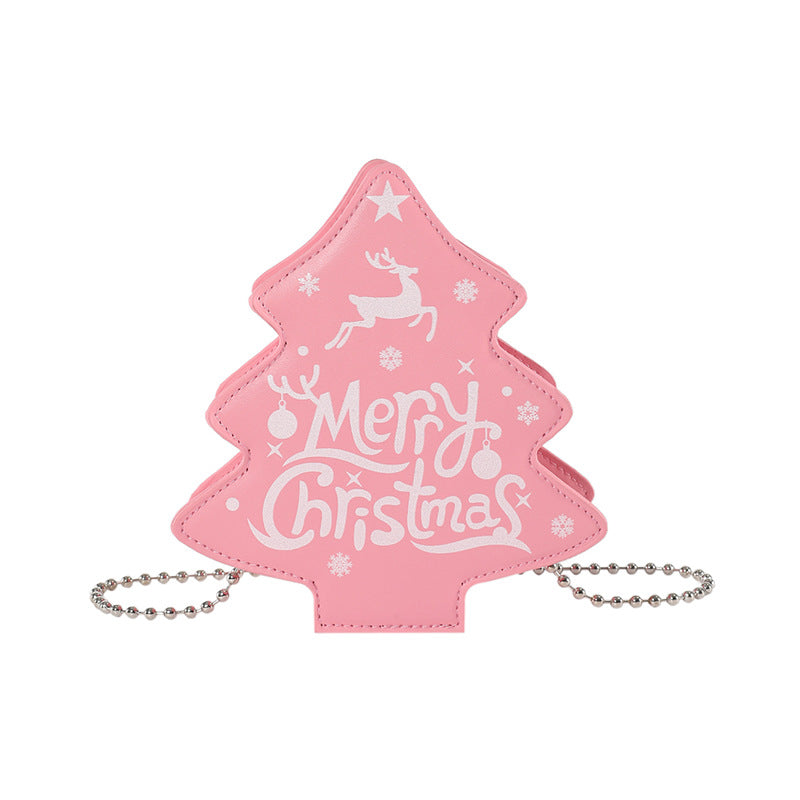 Women's Design Chain Personalized Christmas Tree Trendy Crossbody Bags