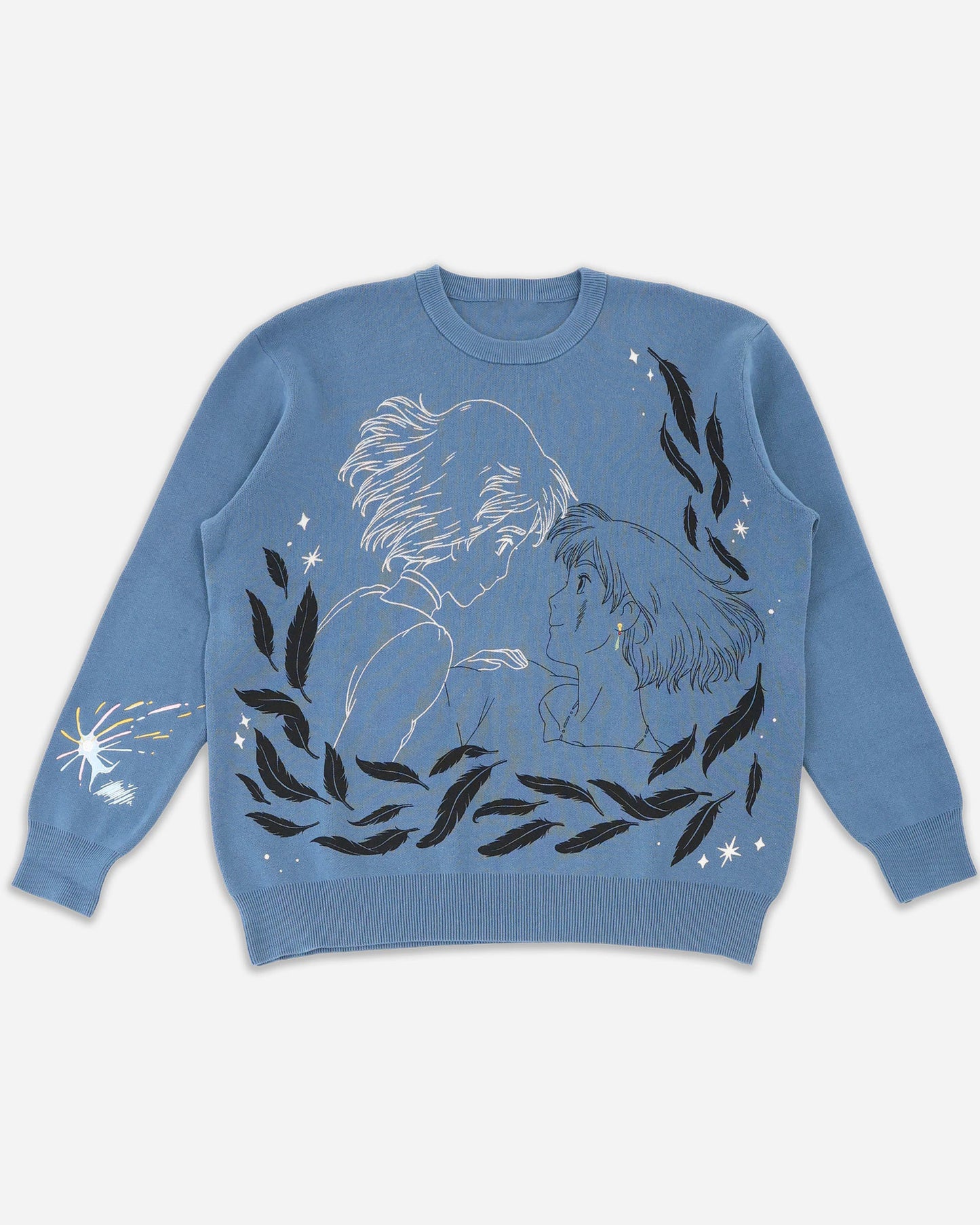 Women's & Men's & Loose Cool Anime Portrait Jacquard Sweaters