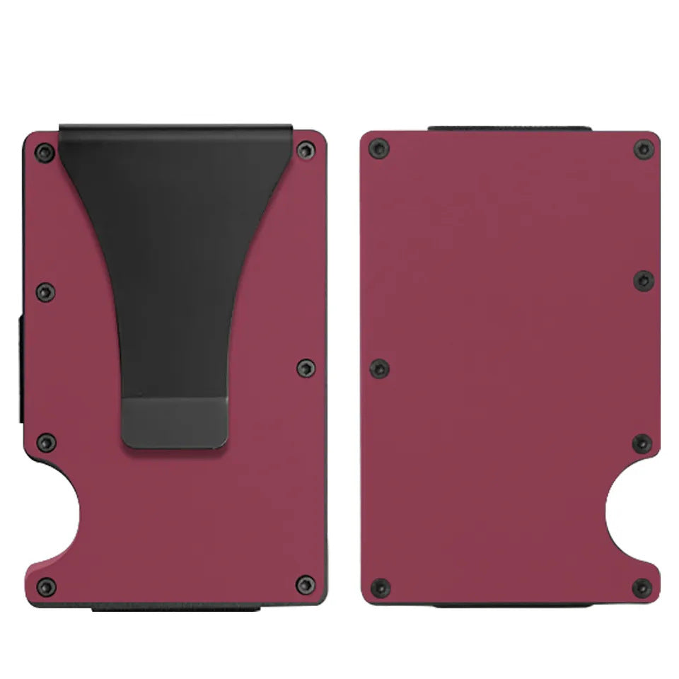 Elegant Credit Box Aluminum Alloy Metal Card Holder