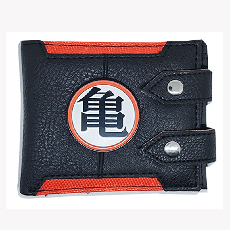 Men's Dragon Ball Short Turtle Wu Word Ladies Wallets