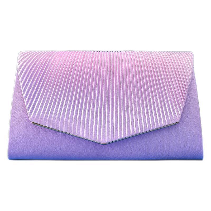 Silk Texture Pleated Dinner Simple Fashion Bags