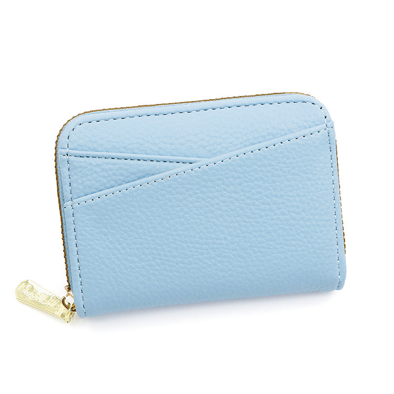 Shell Shape Hand Holding Large Capacity Card Holder