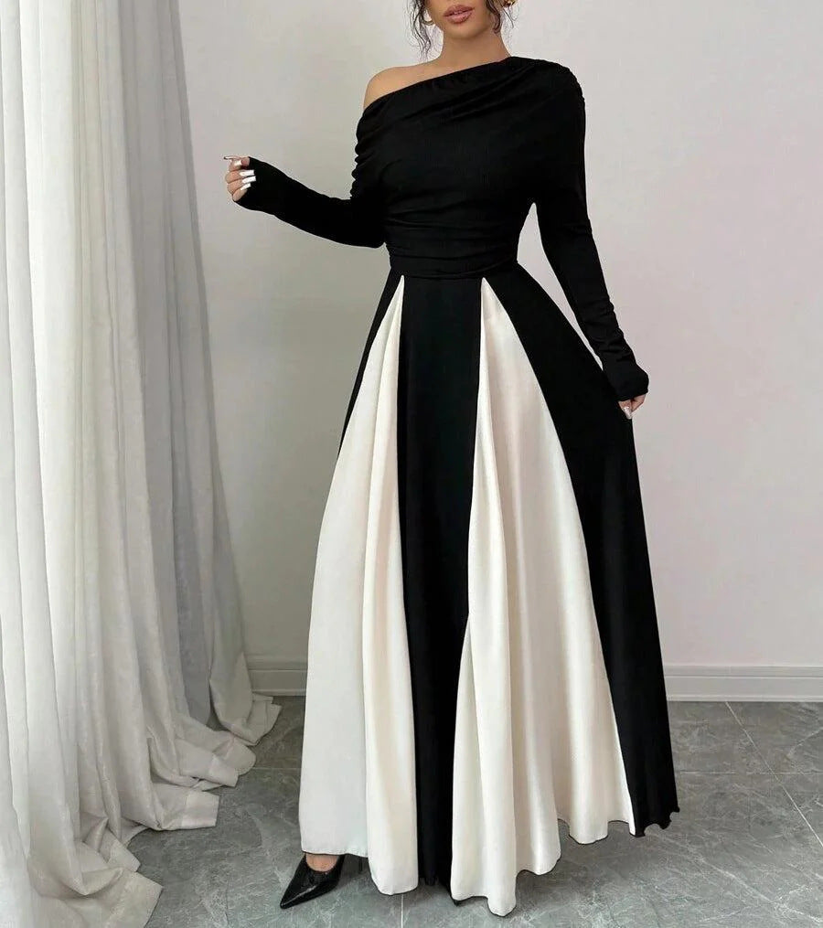 Women's Dinner Party Tight A- Line Large Dresses