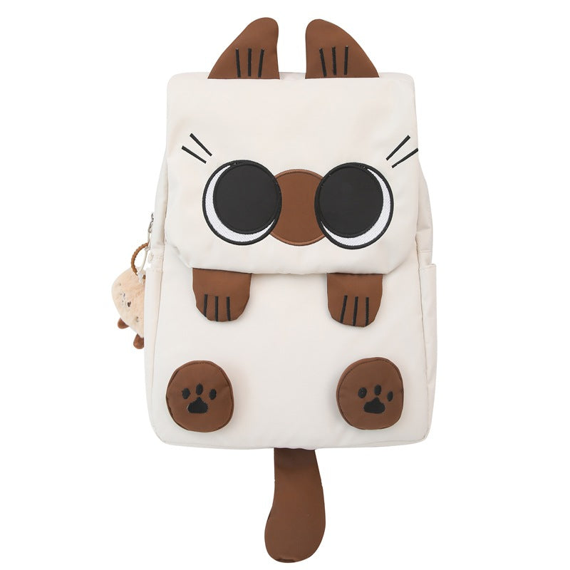 Kitten Personality Versatile Large Capacity Korean Backpacks