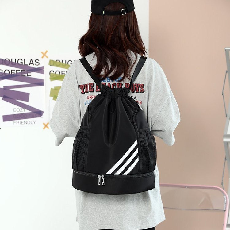 Drawstring Basketball Large Capacity Dry Wet Bags