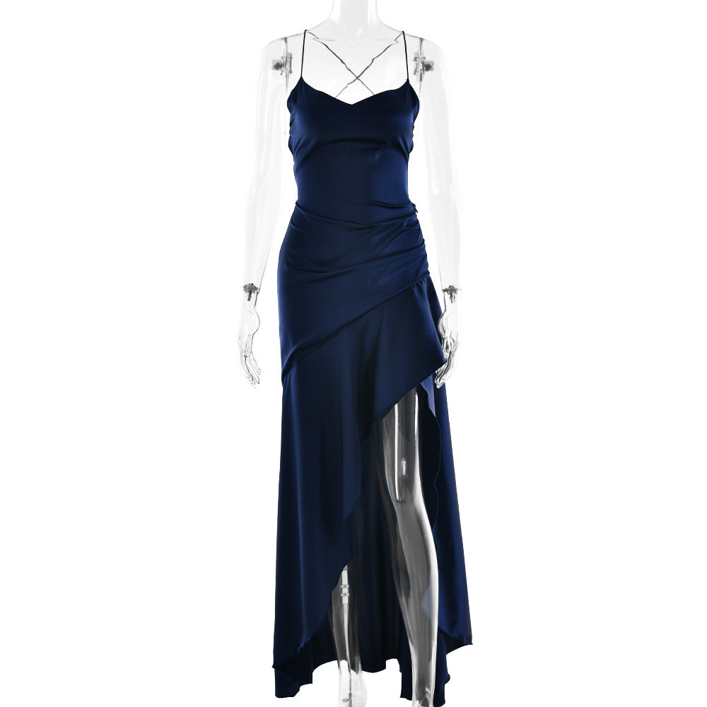 Sexy Hot Backless Lace Up High Dresses