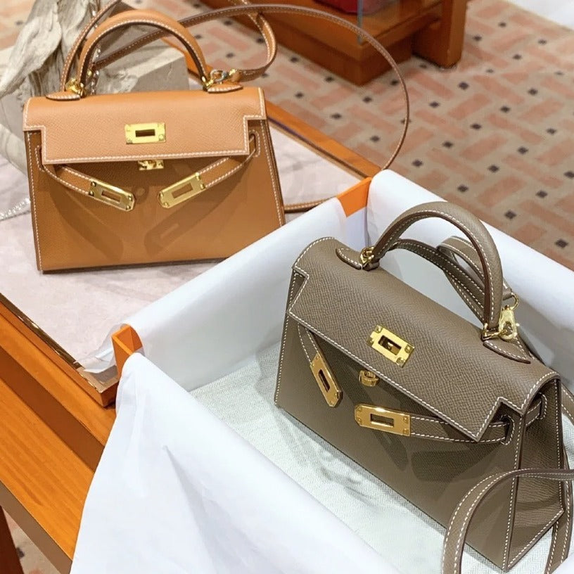 Women's Genuine Leather Crocodile Pattern Cowhide Bags