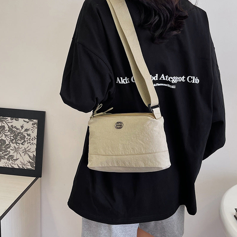 Women's Korean Lightweight Fashion Large Capacity Nylon Crossbody Bags