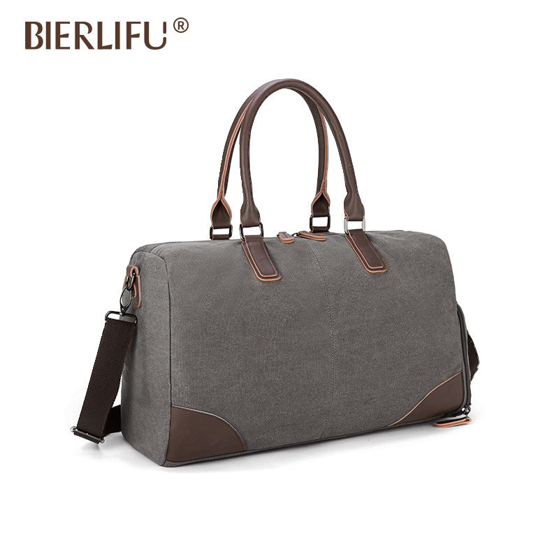 Fashion Canvas Portable Large Capacity Personality Travel Bags