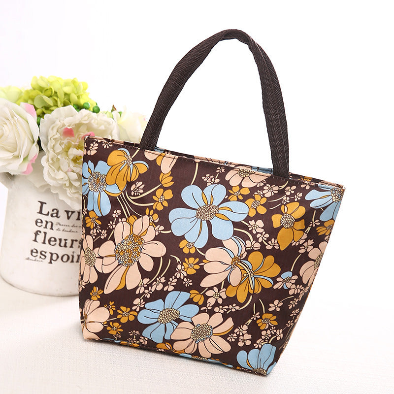 Women's Oxford Cloth Lunch Box Mummy Portable Bags