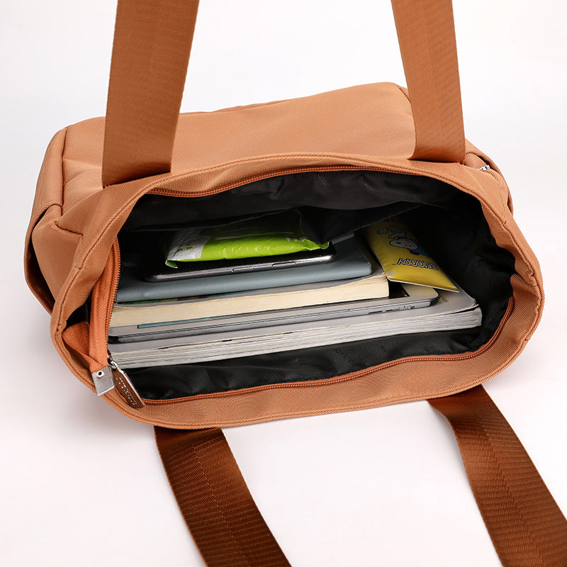 Women's Simple Stylish Oxford Cloth Large Capacity Shoulder Bags