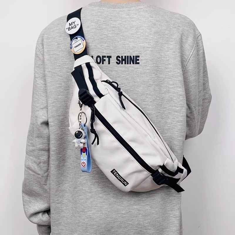 Male Female Trendy Sporty Simplicity Fashion Men's Waist Packs