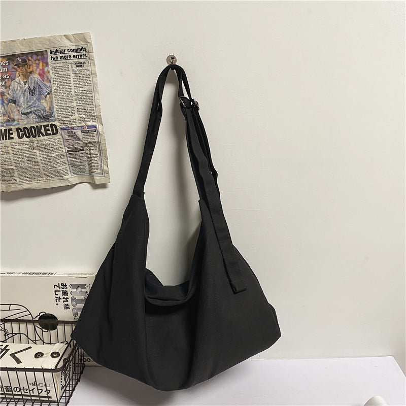 Canvas Female Class Commuter Large Capacity Shoulder Bags