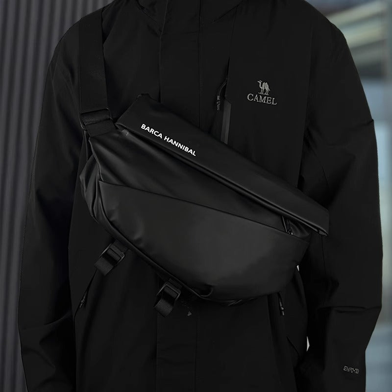 Men's Fashion Waterproof Multifunctional Lightweight Motorcycle Trendy Men's Chest Bags